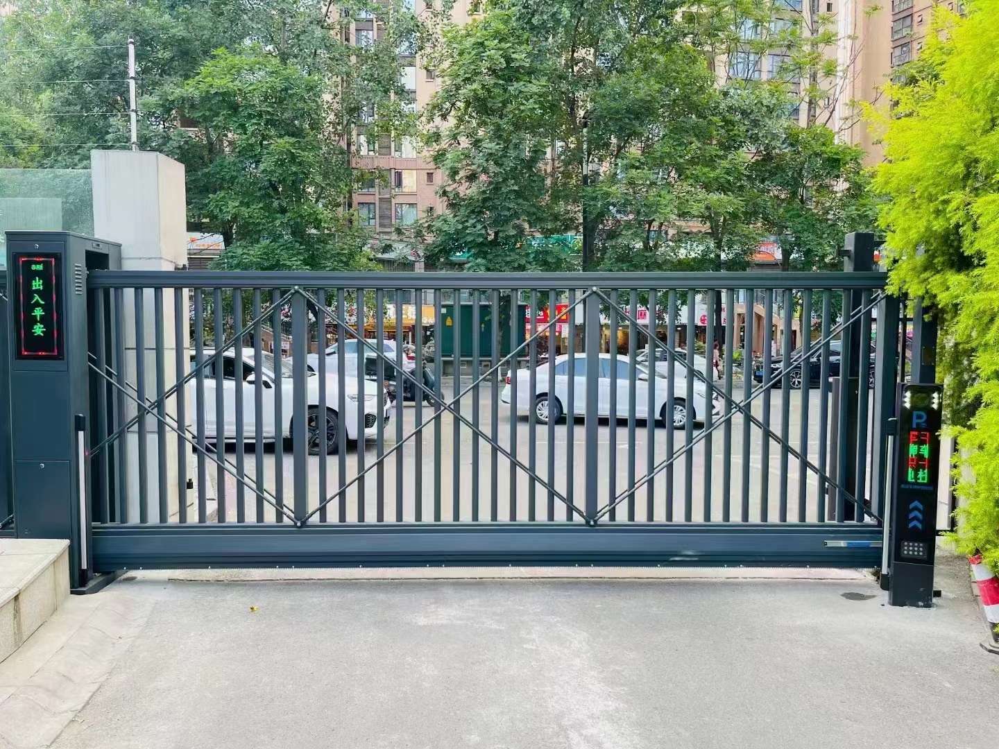 武进区电动伸缩门